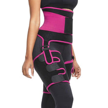 Load image into Gallery viewer, Waist Trainer Belly & Thigh Fat Burning Weight Loss Wrap with Butt Lifter