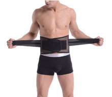 Load image into Gallery viewer, Lumbar Back Brace - w/ Dual Sided Adjustable Compression Straps