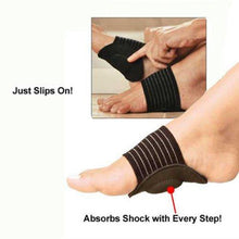 Load image into Gallery viewer, Arch Support Pads for Plantar Fasciitis - Flat and Painful Feet!