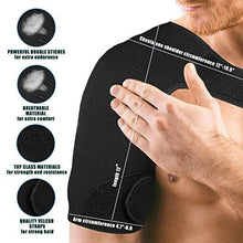 Load image into Gallery viewer, Women's Shoulder Brace Compression Sleeve Support Strap