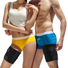 Load image into Gallery viewer, Thigh Compression Sleeve - Quad, Hamstring, Groin Support ~ Targeted Relief!