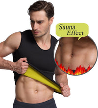 Load image into Gallery viewer, Men's Sauna Vest Body Shaper ~ Burn Stomach Fat!