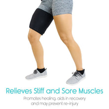 Load image into Gallery viewer, Thigh Compression Sleeve - Quad, Hamstring, Groin Support ~ Targeted Relief!