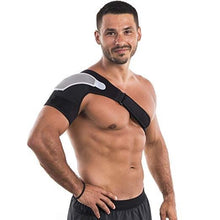 Load image into Gallery viewer, Shoulder Compression Brace Support Strap ~ With Ice/Hot Pack Holder
