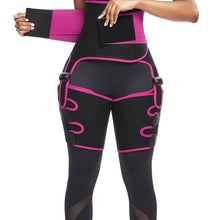 Load image into Gallery viewer, Waist Trainer Belly &amp; Thigh Fat Burning Weight Loss Wrap with Butt Lifter
