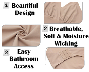 Slimming Bodysuit Shaper - With Easy Access Bathroom Gusset