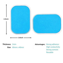 Load image into Gallery viewer, Replacement Gel Pads 10 Pack for Electric Abs Muscle Stimulator Devices
