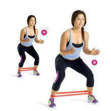 Load image into Gallery viewer, 5 Pack Resistance Band Loop Workout Set with Gym Carry Bag - Progression Strength Levels
