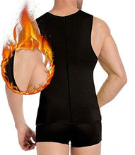 Load image into Gallery viewer, Men&#39;s Sauna Vest Body Shaper ~ Burn Stomach Fat!
