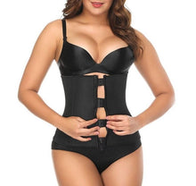 Load image into Gallery viewer, Plus Size Clip &amp; Zip Waist Trainer - Triple Hook and Zippered Body Shaper!
