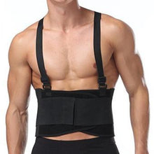 Load image into Gallery viewer, Back Brace with Suspenders - Lumbar Support ~ Improved Posture!

