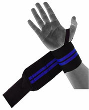 Load image into Gallery viewer, Weightlifting Wrist Wraps - Workout Lifting Straps
