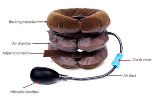 Inflatable Cervical Neck Traction Device - Instant Neck Pain Relief