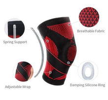 Load image into Gallery viewer, Knee Brace Compression Sleeve with Patella Stabilizer &amp; Adjustable Straps
