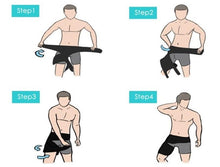 Load image into Gallery viewer, Hip Flexor, Groin &amp; Hamstring - Compression Support ~ Pain Relief!
